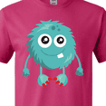 thumbnail image 4 of Inktastic Furry Monster, Blue Monster, Cute Monster, Silly T-Shirt, 4 of 5