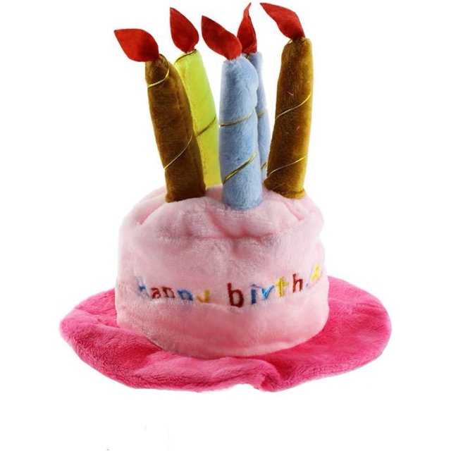 Pañuelo de cumpleaños para perro NQ conjunto de pajarita con pancarta juego de 7 piezas rosa