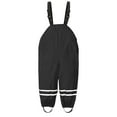 thumbnail image 3 of RTKFRFLM Kids One-Piece Rain Suit Waterproof Breathable Outdoor Bib Overalls Black 3-4 Years, 3 of 4