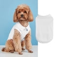 thumbnail image 2 of Dog Clothes Lightweight Breathable Dog Polo Shirt Soft Cotton Sleeveless Pet T-Shirt Summer Fashion Outfit for Small Medium Dogs Cats Puppies Daily Wear, 2 of 6