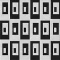 thumbnail image 1 of Ahgly Company Machine Washable Indoor Square Transitional Charcoal Black Area Rugs, 5' Square, 1 of 7
