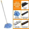 thumbnail image 4 of HDX Interchangeable Microfiber Braided Loop String Wet Mop Head, 4 of 4