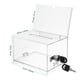 thumbnail image 4 of Caja de almacenamiento de tarjeta comercial Rifle Box Acrílico Borrar Box Box Punta Jar por dinero, 4 of 7