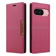 thumbnail image 4 of For Google Pixel 9 / 9 Pro Flip Wallet Case,[RFID Blocking]PU Leather Magnetic Folio Cover,With Card Slots,Flip Folding Kickstand,Shockproof TPU Anti-fall Rugged Phone Case Cover,Red, 4 of 11
