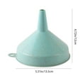 thumbnail image 2 of LMTODLFG All Purpose Plastic Funnel Funnels for Kitchen Use Filling Bottles Funnel Set Large Food Grade and BPA Free, 2 of 8