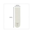 thumbnail image 4 of Picture Hanging Strips Cabinet Pack, Removable, 0.75" x 2.75", White, 4/Set, 50 Sets/Carton, 4 of 8