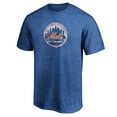 thumbnail image 2 of Men's Royal New York Mets Cooperstown Collection True Classics Throwback Logo Tri-Blend T-Shirt, 2 of 3