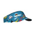 thumbnail image 1 of Fotbe Transportations With Cute Animals Visera Deportiva con Diseño, Gorra Abierta Ajustable de Algodón para Mujer y Hombre, 1 of 7