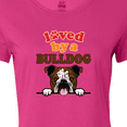thumbnail image 4 of Inktastic English Bulldog Dog Women's T-Shirt, 4 of 5