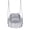 Gray, variant on Topcobee Macrame Swing Chair Hammock Chair with 2 Removable Cushions, Indoor Hammock Chair, Egg Swing-Grey