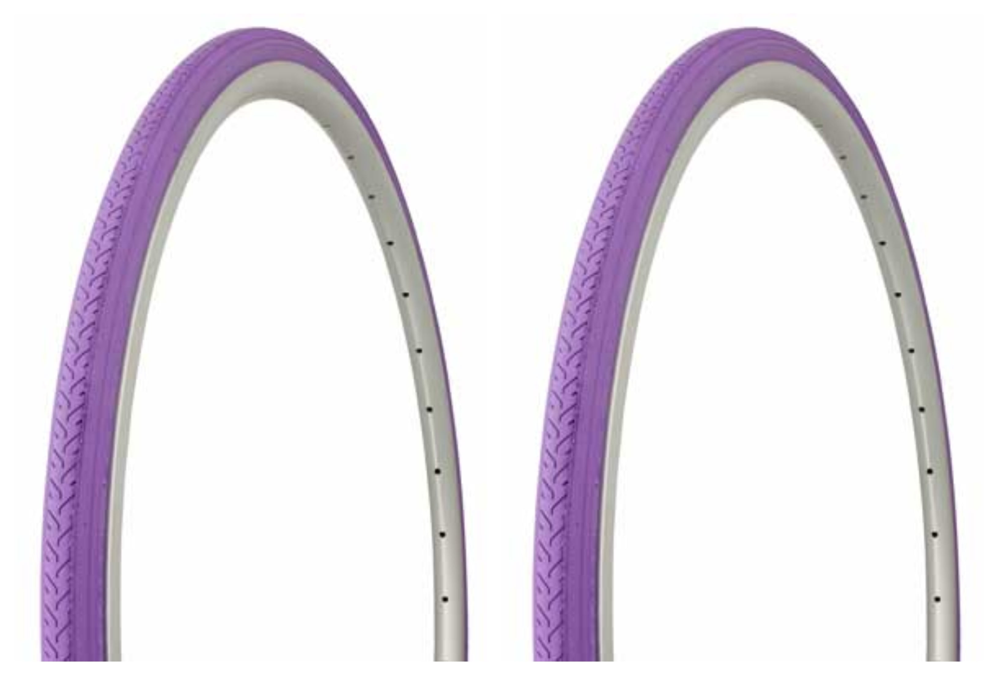 ***NEW*** Set 2x Innova 700 x 25C Fixie Fixed Gear Track Road Bike Tire Purple 