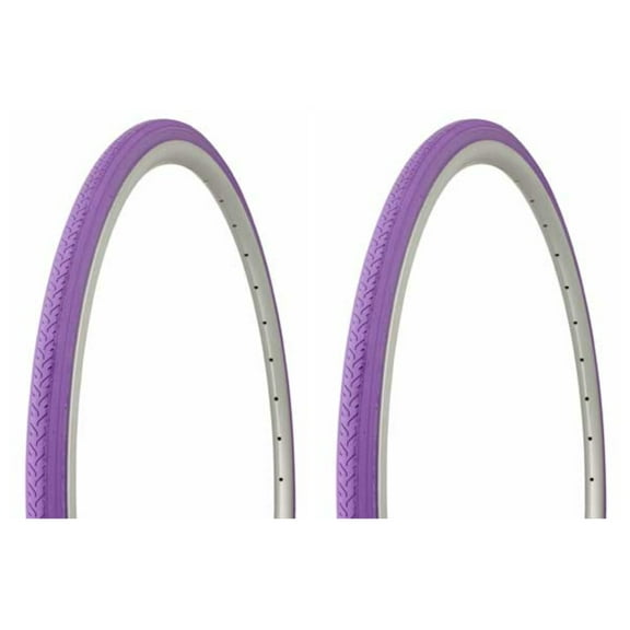 Tire set. 2 Tires. Two Tires Duro 700 x 25c Purple/Purple Side Wall HF-187. Bicycle Tires, bike Tires, track bike Tires, fixie bike Tires, fixed gear Tires