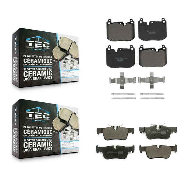 TEC Front Rear Ceramic Brake Pads Kit for Car Mini Cooper Countryman Clubman KTC-100705