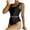 Black, variant on Inleife One Piece Bathing Suit for Women Fashion Women Comfortable Sexy Sequin Sleeveless Conjoined Body Sunscreen Diving Suit Bikinis Tops