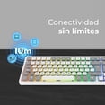 thumbnail image 4 of Teclado Multidispositivo ACTECK TECHNO PRO TI790 Mecanico Inalambrico USB 2.4Ghz + BT 5.0 RGB, 4 of 5