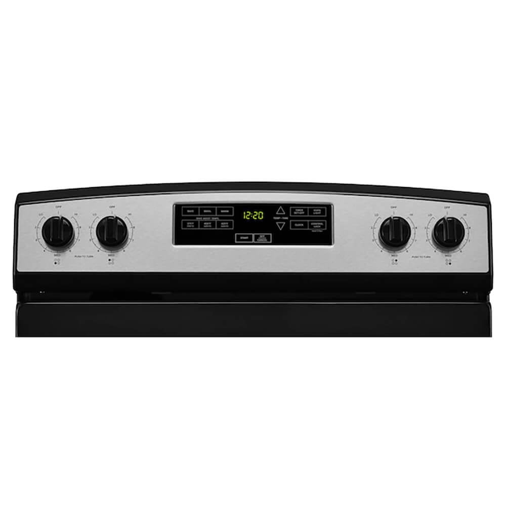 Amana 30-inch 4.8 cu ft Electric Range in Stainless Steel