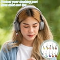 thumbnail image 6 of 10Pcs 10 Styles Headphone Port Dust Plug 1.8 inch Long Earphone Anti Dust Plug Resin Bottle Pendant Dust Plug Earphone Plugs with Milk Tea Pendants for Earphone Headphone for making, 6 of 6