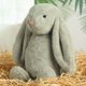 thumbnail image 1 of Juguetes de peluche de conejito de Pascua de 9,8 pulgadas, color verde salvia, peludos y holgados, animales de peluche de conejito de color sólido, peluches de eucalipto difusos para decoración,Sage, 1 of 8