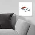 thumbnail image 5 of Gallery Pops NFL Denver Broncos - Primary Mark Wall Art, Unframed Version, 12" x 12", 5 of 5