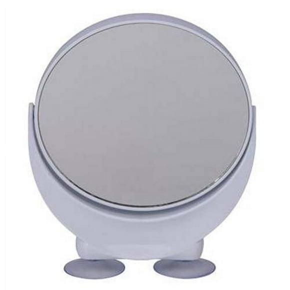 500913 - MIRROR MAGNIFYING DOUBLE SIDED 5X 10X ASSORTED COLORS
