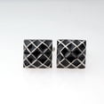 thumbnail image 2 of Gemelos cuadrados Zulema para hombre de joyería, 2 of 3