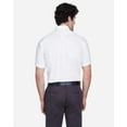 thumbnail image 3 of CORE365 88194 Men's Optimum Short Sleeve Twill Dress Shirt-White-XL, 3 of 5