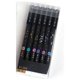 thumbnail image 2 of 6pcs Erasable Pen with 20 Replaceable Refill Pen Clip Design Comfortable Grip Erasable Gel Pen with Eraser Black, 2 of 3