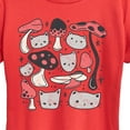 thumbnail image 2 of Instant Message - Cat Mushroom - Women's Short Sleeve Graphic T-Shirt, 2 of 6