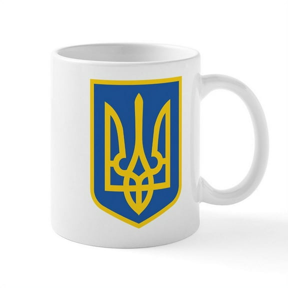 CafePress - Ukraine - 11 oz Ceramic Mug - Novelty Coffee Tea Cup