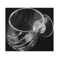 thumbnail image 2 of Tasse d'Alimentation de Poisson, Tasse d'Alimentation Amovible d'Aquarium Transpatent, Conception de Trou pour l'Aquarium de Poisson Rouge pour des Poissons, 2 of 8