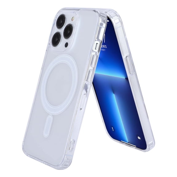 Allytechgroup Magnetic Clear Protective Back Cover Cell Phone Case for Apple iPhone 11, Clear