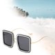 thumbnail image 3 of cuadradas , clásicas con montura grande, para exteriores, viajes , accesorios para pya , pta BLESIY Gafas de sol cuadradas, 3 of 8