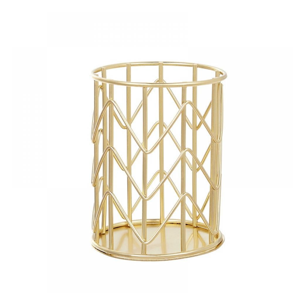 Pen Holder for Desk, Metal Mesh Pencil Holder, Cup Organizer Office Stationery Caddy Stand