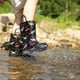 thumbnail image 5 of Botas de lluvia EUXTERPA para bebés y niños pequeños, impermeables, iluminadas, negras, 5 of 6