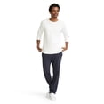 thumbnail image 4 of Champion Men's Open-Bottom Lounge Pants, Standard Fit, Lightweight Cotton Blend, Sizes S-4XL, 4 of 4