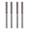thumbnail image 1 of 4 Unidades 3X3mm Fresαs Rotativas Punta Broca del de Fresadora un Esencial para Trabajadores de y Entusiastas Macarena Lima Rotary Burr, 1 of 8