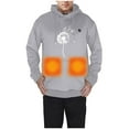 thumbnail image 6 of Unisex Heated Hoodie with 5-Zone Electric Heating - Winter Smart Warming Jacket, Battery-Powered Thermal Sweatshirt for Men & Women, USB Rechargeable Cold Weather Gear, 6 of 8