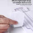 thumbnail image 4 of QualitChoice Portable Papercutter 4 In With Directional Cutting Function Paper With Anti Slip High-definition Accuracy For DIY Enthusiasts Light green, 4 of 6