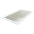 thumbnail image 3 of American Standard Studio 60 in. x 36 in. Reversible Drain Bathtub with Zero Edge Profile in White, 3 of 3