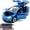 Blue, variant on 1:32 Model X Alloy Diecast Pull Back Toy Car with Open Doors, Lights and Music, Mini Tesla Vehicles Toys