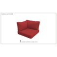 thumbnail image 2 of TK Classics Covers for Low-Back Corner Chair Cushions in Terracotta, 2 of 3