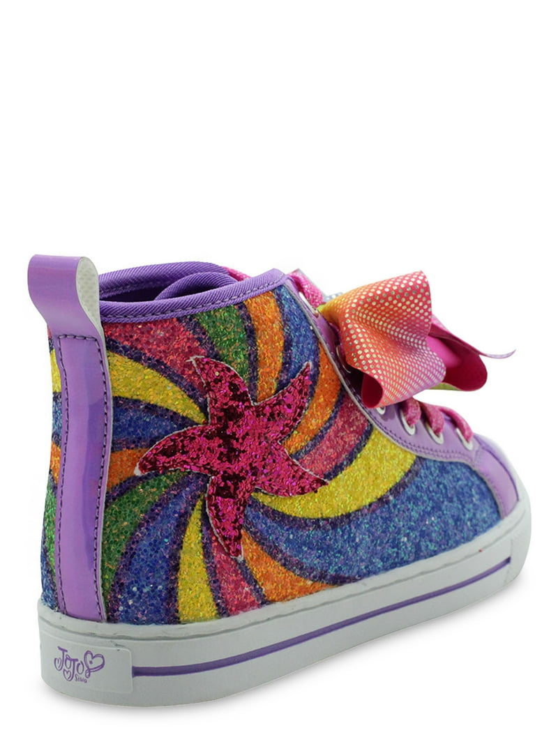 Nickelodeon Jojo Siwa Star Swirl High-Top Sneaker (Little Girls