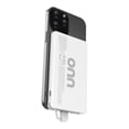 thumbnail image 5 of onn 5,000 mAh Portable Power Bank with Built in Lightning Cable, MFI Certified, Mag-Attach Ring, White - Compatible with iPhone 14/13/12/11/X/XR/XS/8/7/6/5, iPad, Airpods and more (Cable Charge only), 5 of 9