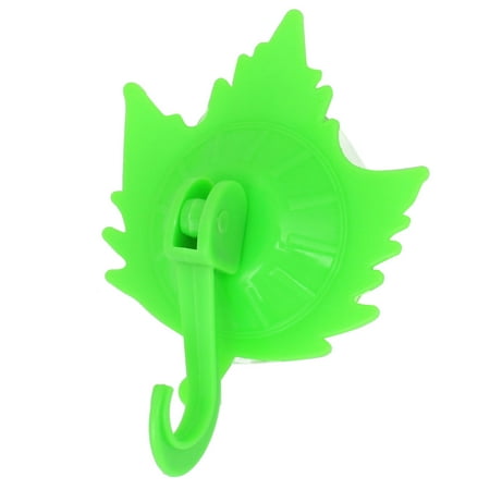 UPC 693617000060 product image for Unique Bargains Kitchen Bathroom Towel Plastic Wall Suction Hook Hangers Green | upcitemdb.com