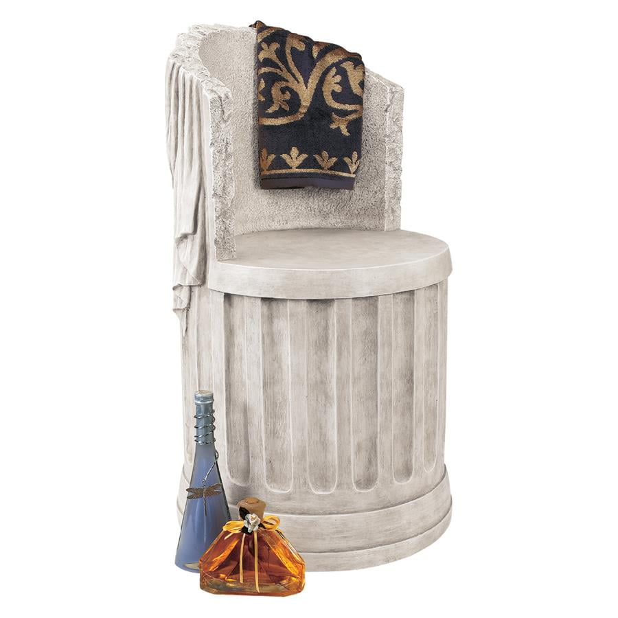 Design Toscano Baths of Caracalla Spa Stool