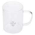 thumbnail image 4 of Taza de Vidrio Jadeshay Transparente 350ML Taza de Café Durabilidad Extendida, 4 of 8