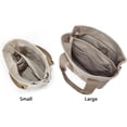 thumbnail image 3 of Small Tote Bag with Zipper Tote Bag for Women Canvas Crossbody Bag Shoulder Bag  Messenger Bag, 3 of 8