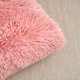 thumbnail image 3 of Funda de cojín REGALWOVEN Set de 2, fundas de cojín suaves y esponjosas, fundas de almohada de felpa de doble cara, cuero rosa 16" x 16", 3 of 6