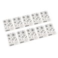 thumbnail image 3 of 10pcs Clear Stamps Flower Leaf Pattern Reusable TPR DIY Decorative Stamps for Card Making Scrapbooking, 3 of 5