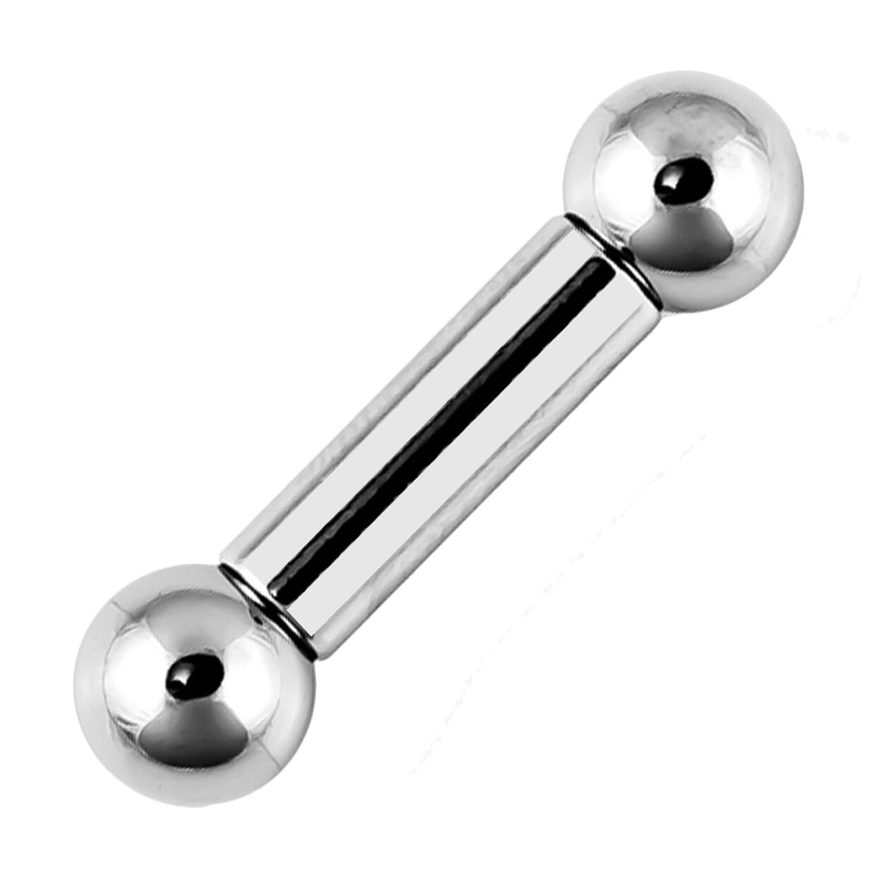 8G 5/8" 316L Surgical Steel Tongue Ring Barbell 